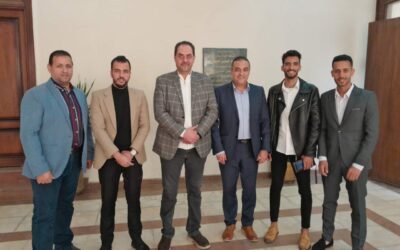 حضور ندوة ( السياسة المصرية والاقتصاد الازرق )